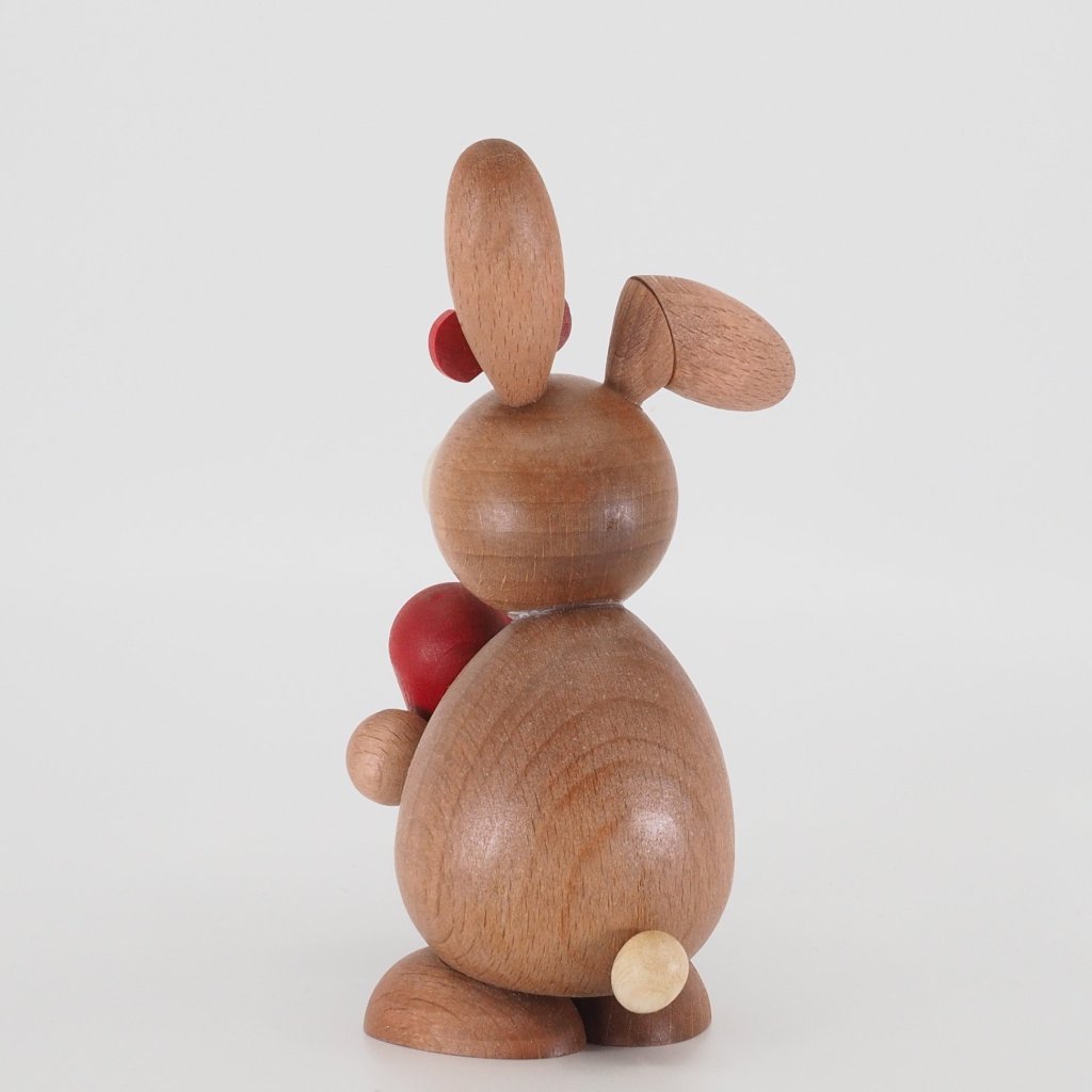 Osterhase Collectible - Bunny Girl with Love Heart
